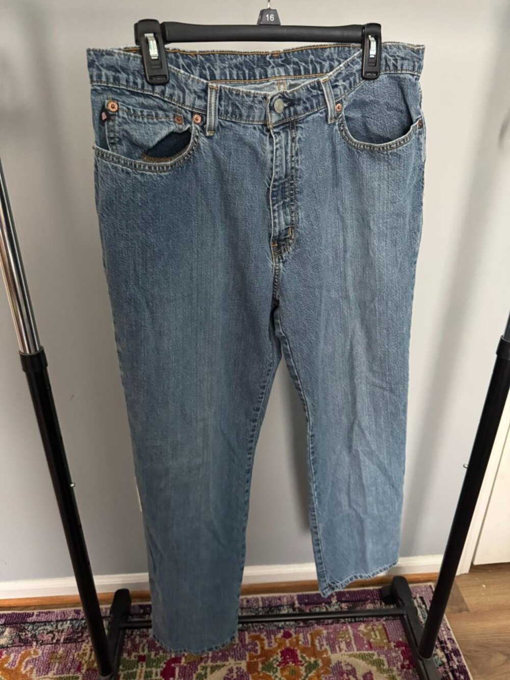 Vintage Polo Jeans Co Ralph Lauren Saturday Jeans 14x29 Y2K 100% Cotton